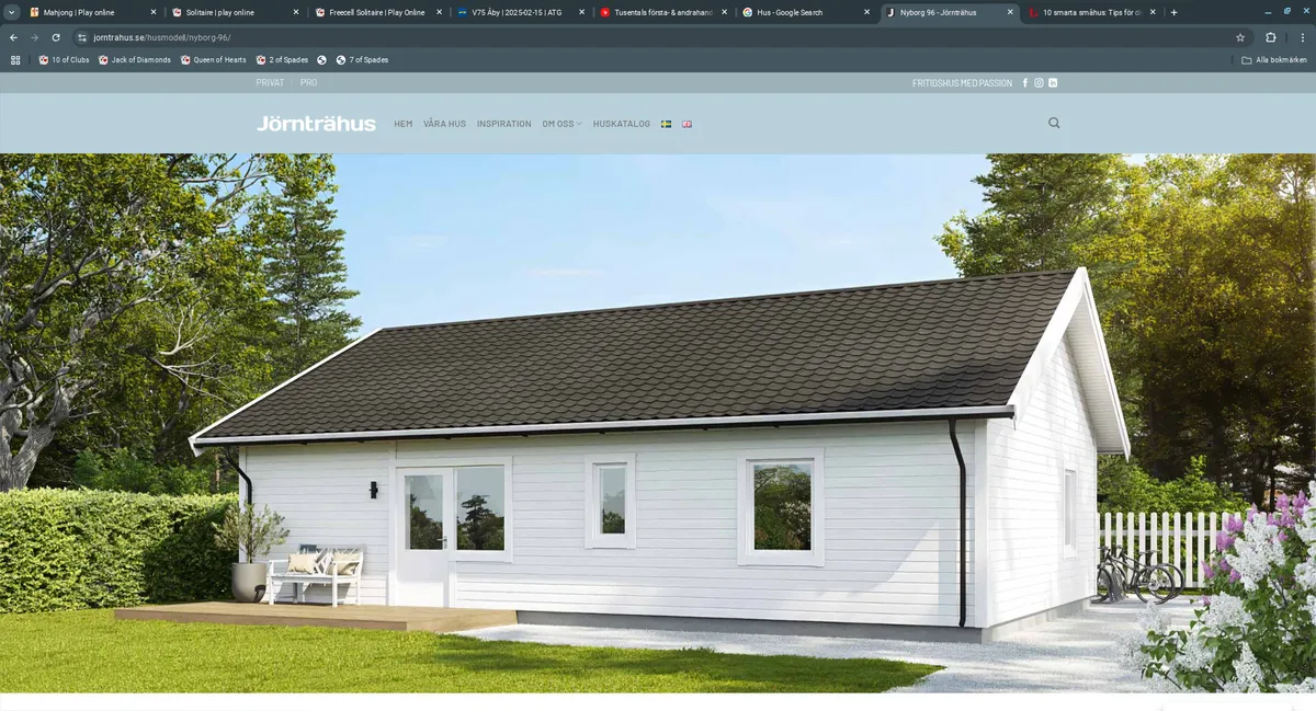 Hus på Solstigen i Boden