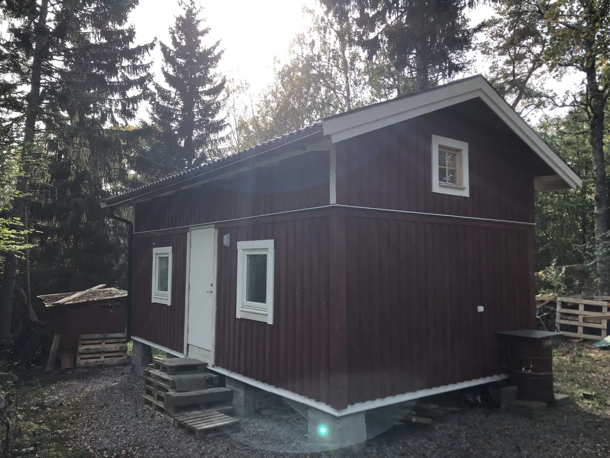 Björkkullavägen i Väddö