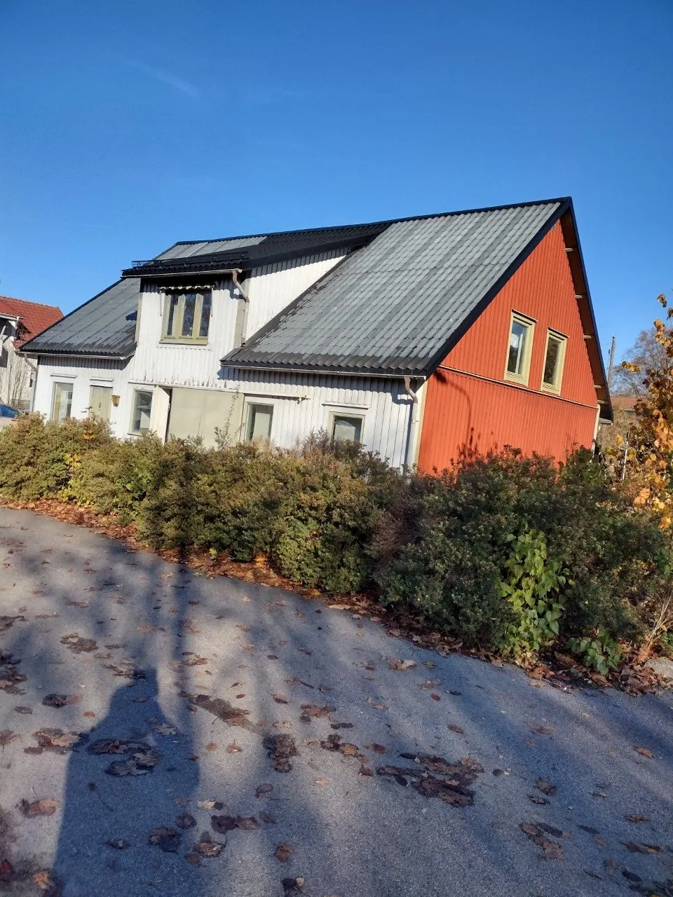 Hus på Stationsgatan i Grimslöv växjö
