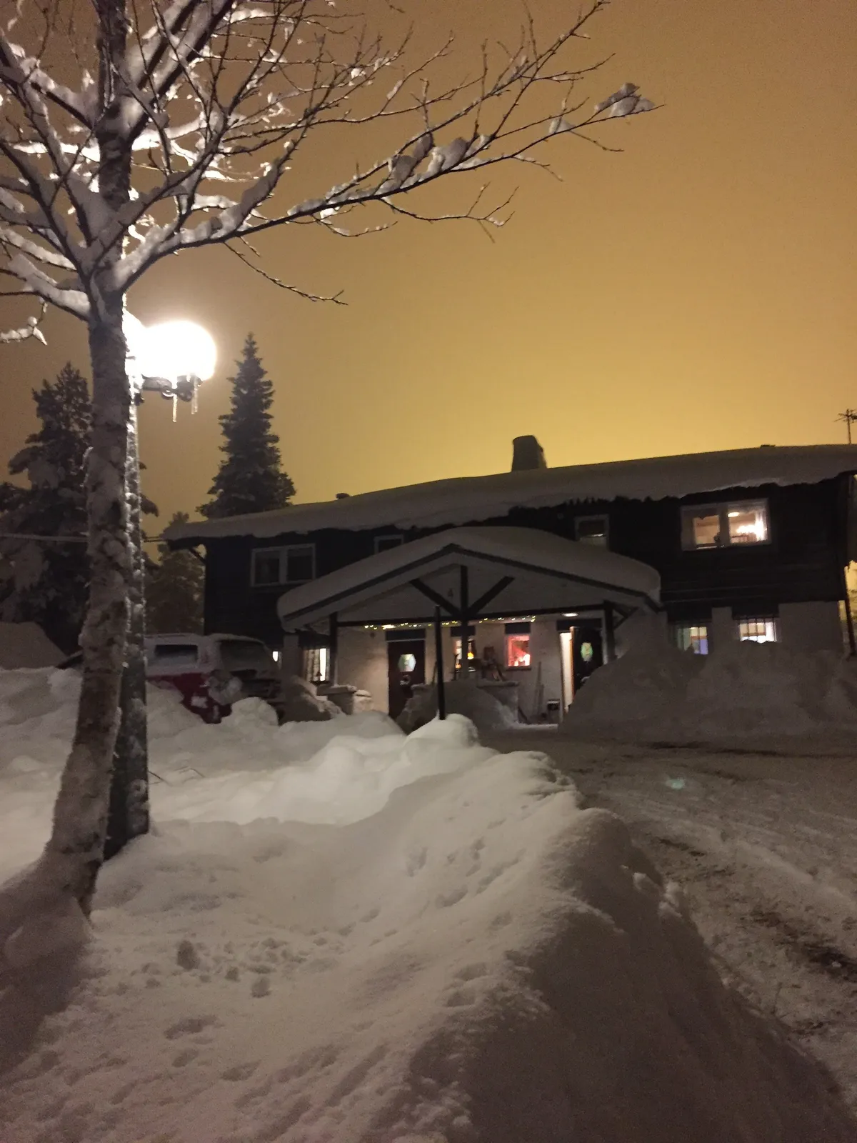 Västra Kalvvägen i Sälen