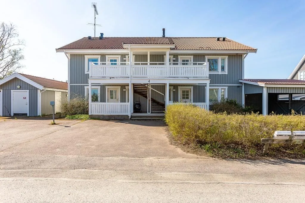 Björkgatan i Järnforsen