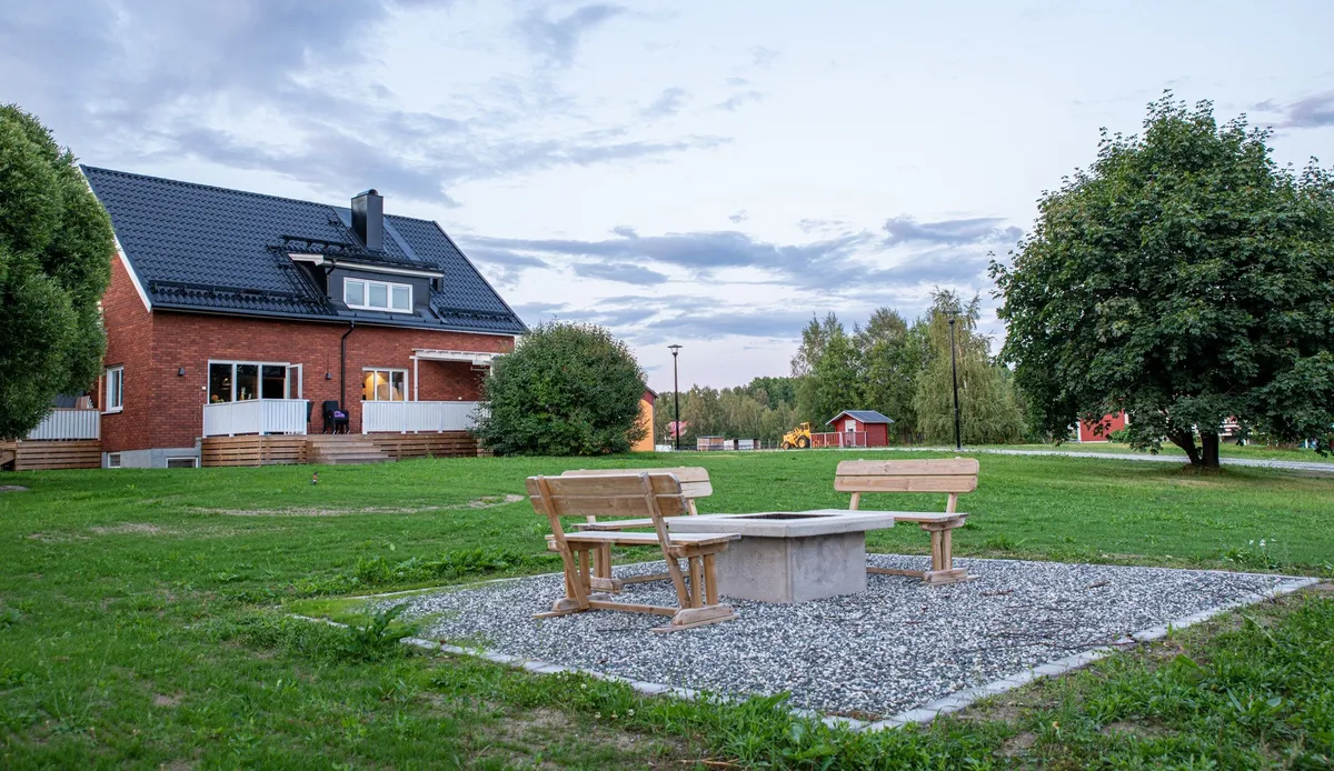 Gunsenvägen i Skellefteå