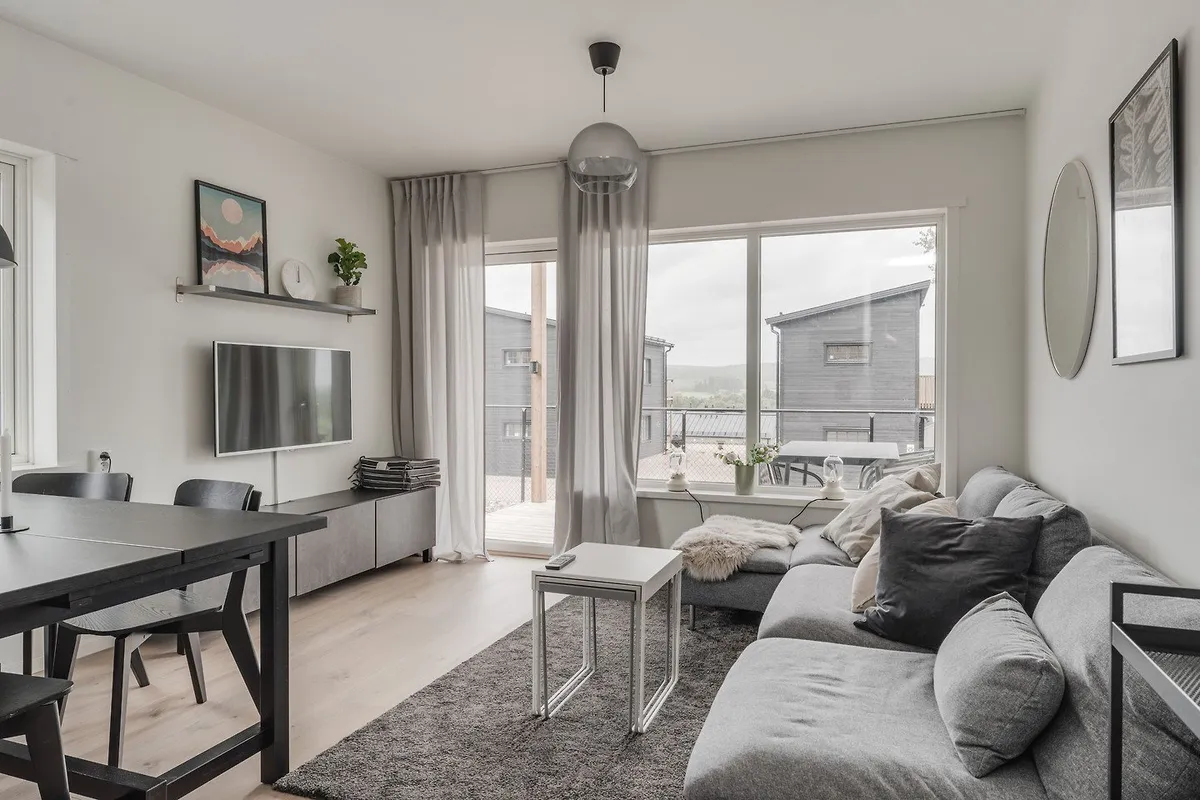 Nedre Ängsvägen i Järbo