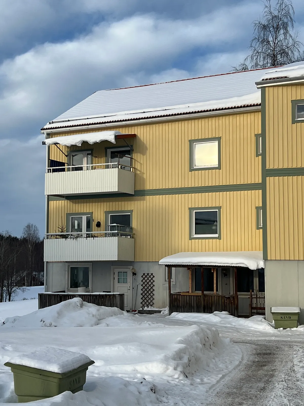 Mårtsbovägen i Bjursås