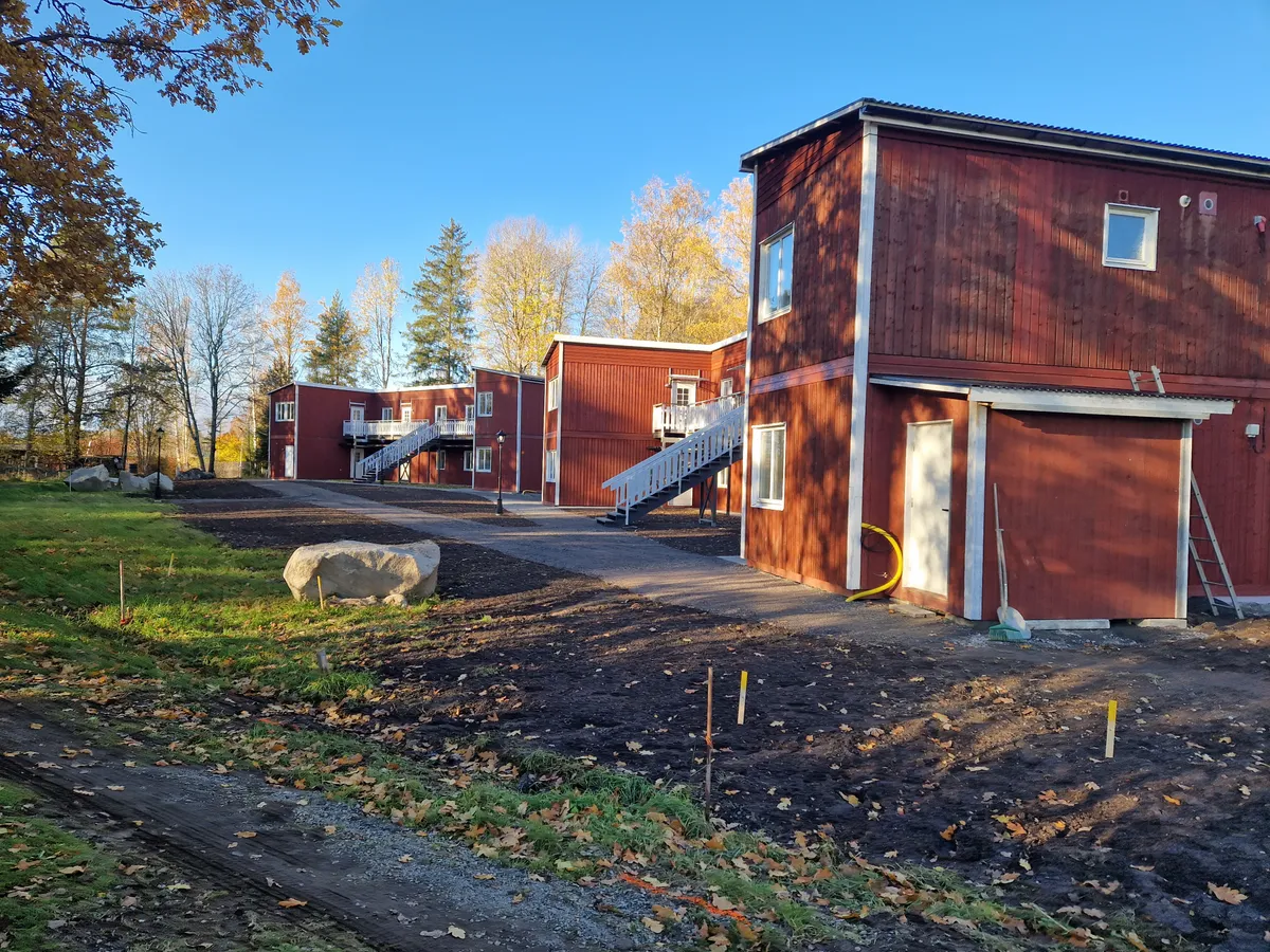 Ramsjövägen i Morgongåva