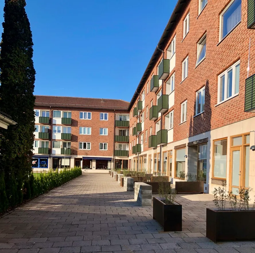 Albrektsvägen i Norrköping