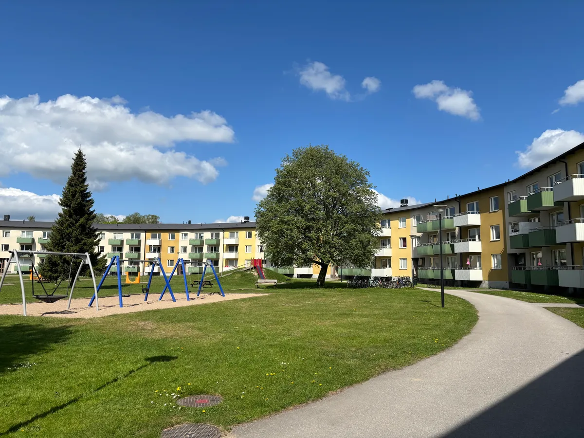Norrgårdsgatan i Hallsberg
