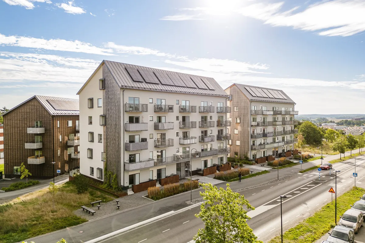 Björkvägen i Strängnäs