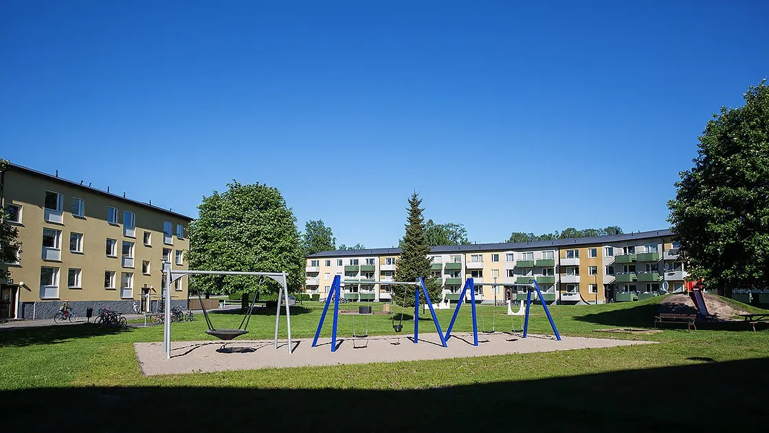 Norrgårdsgatan i Hallsberg
