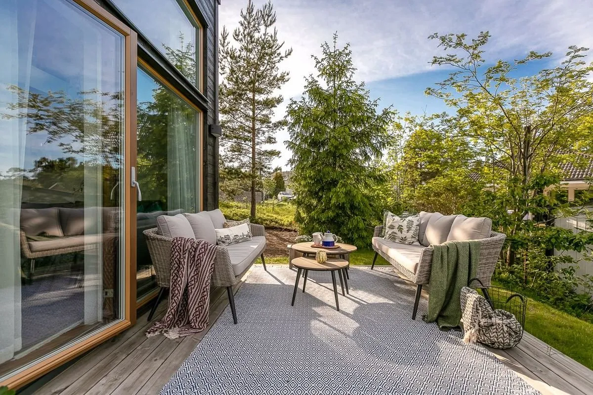 Mörtnäsvägen i Värmdö