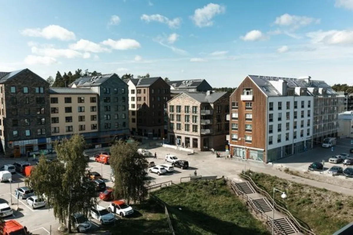 Centrumvägen i Nykvarn