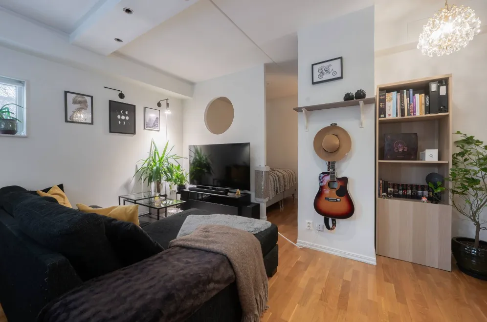 Skansbergsvägen i Segeltorp