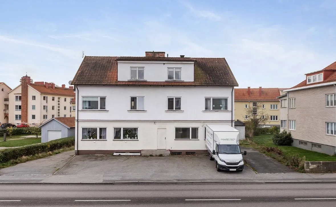 Erik Dahlbergsvägen i Karlshamn