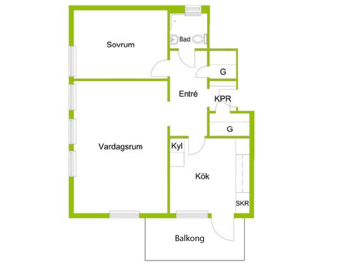 Alsteråvägen i Ålem