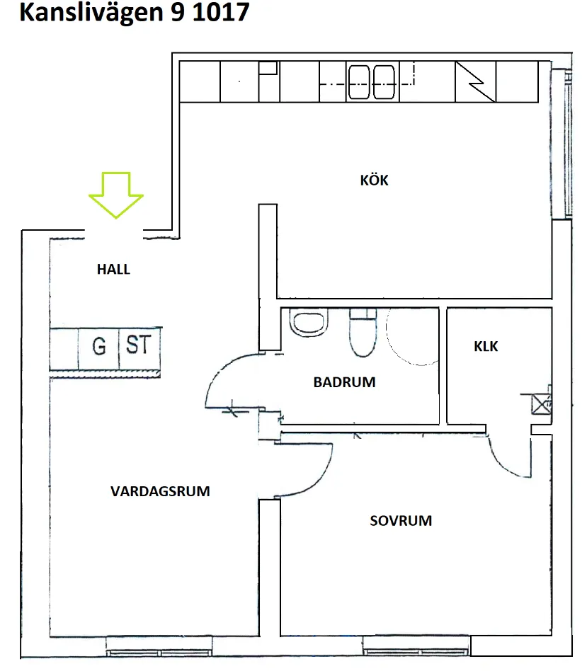Kanslivägen i Stockholm