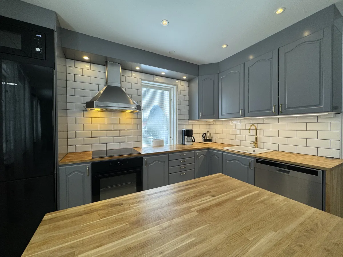 Burviksvägen i Bureå