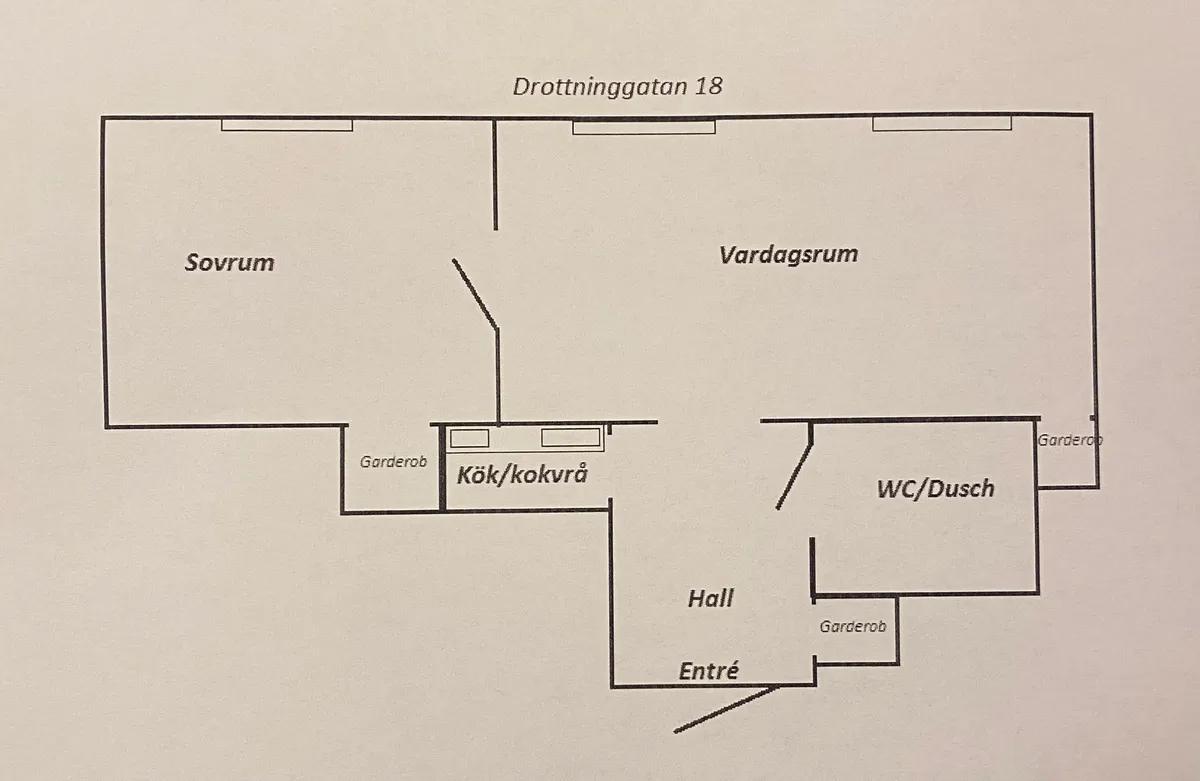 Drottninggatan i Kungsör