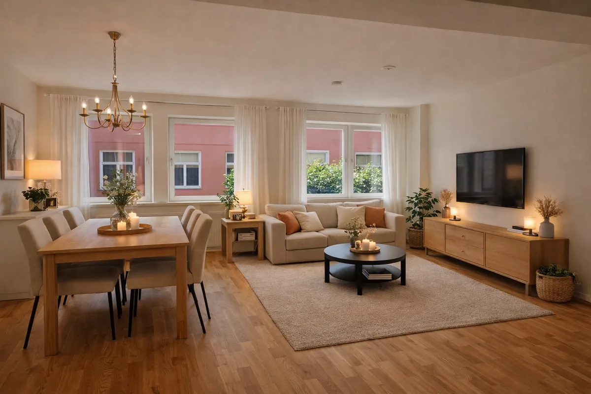 Västra Åpromenaden i Köping