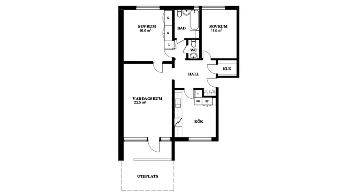 Kungsfågelgatan i Västerås