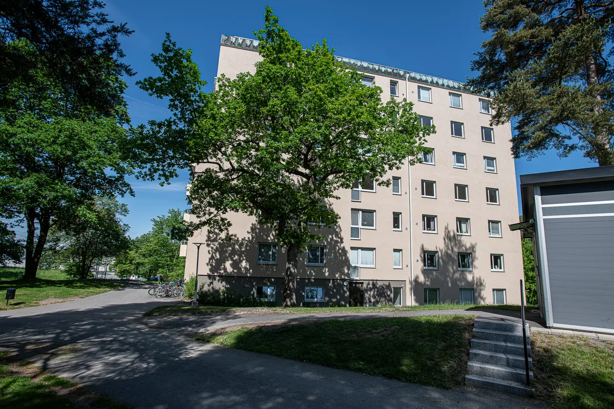 Klubbhusvägen i Finspång