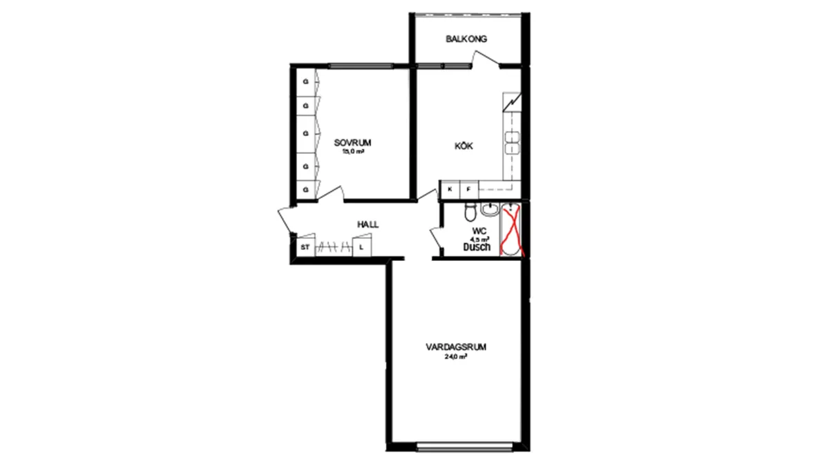 Kungsfågelgatan i Västerås