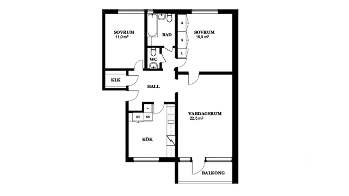 Kungsfågelgatan i Västerås