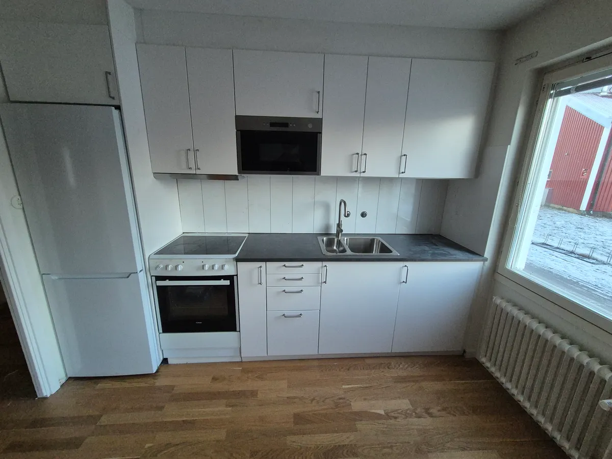 Järnvägsgatan i Hoting