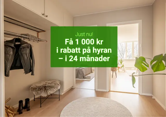 Hyreslägenhet på Kungsör i kungsor