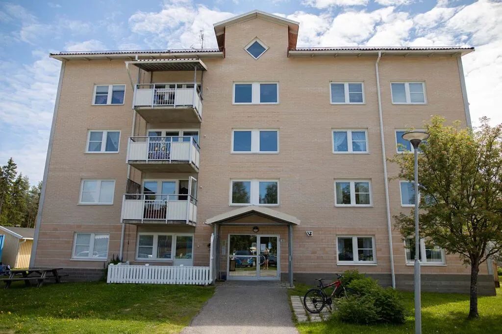 Industrivägen i Vindeln