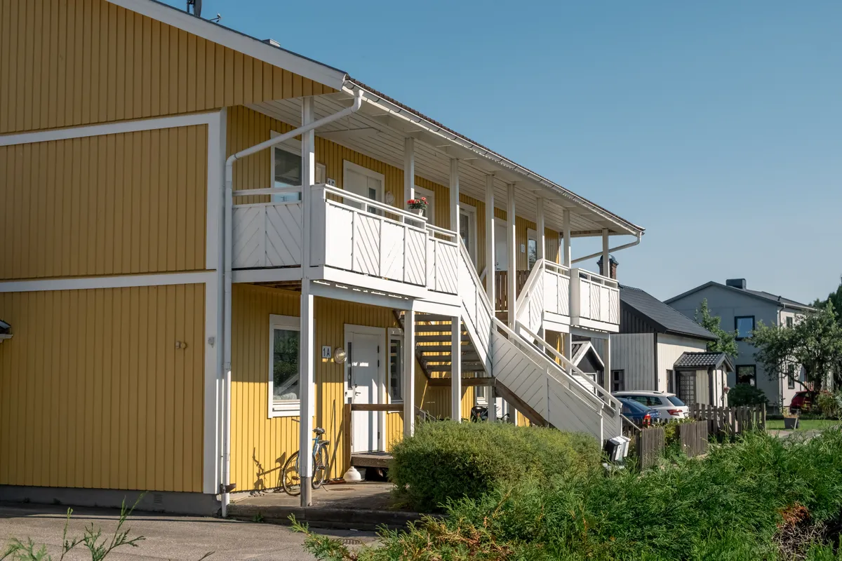 Blåbandsgatan i Herrljunga