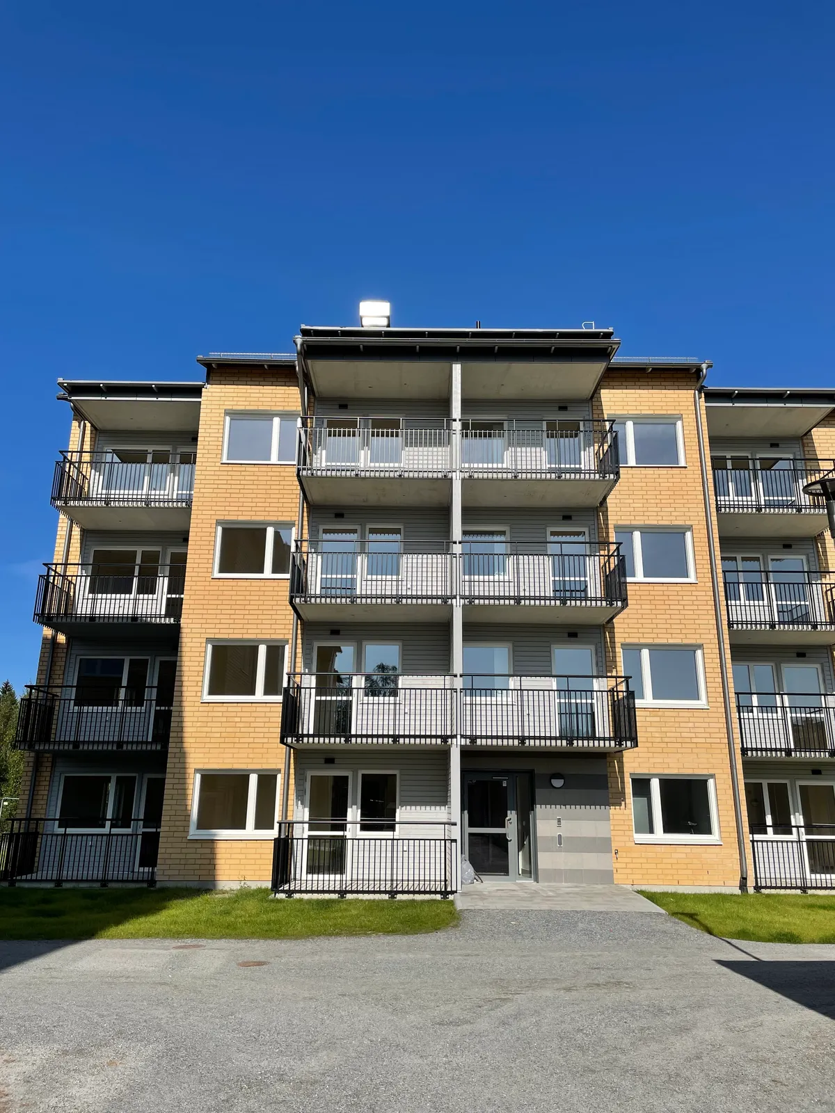 Vintergatan i Skelleftehamn