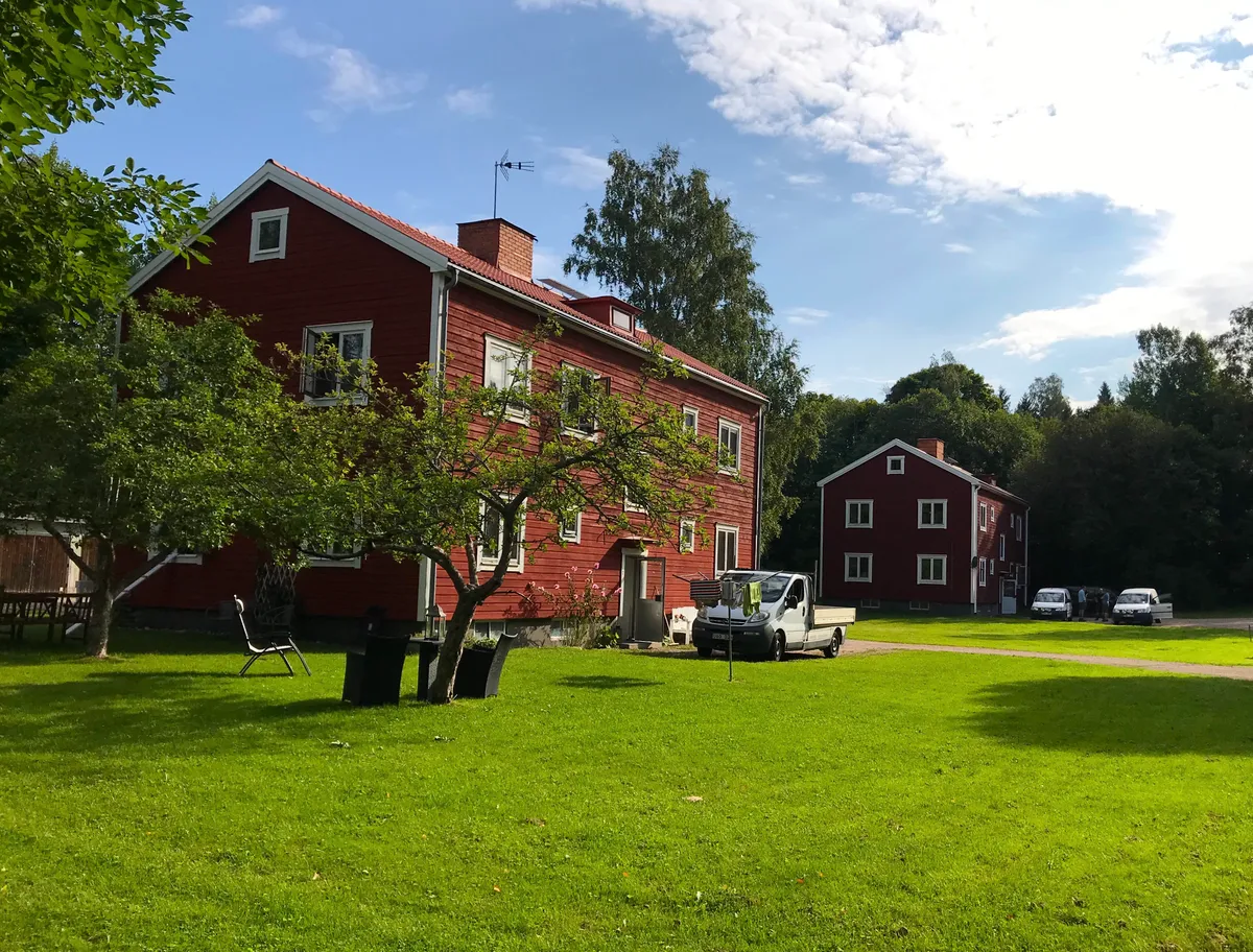 Björkbyvägen i Norberg