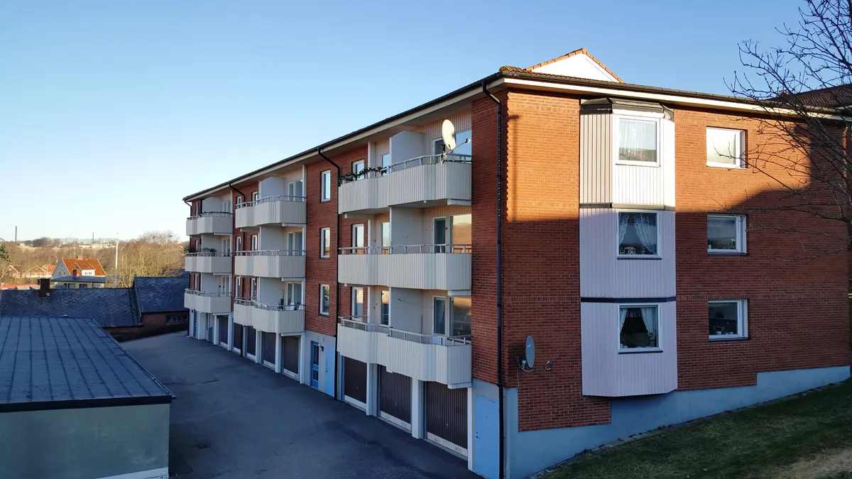 Järnvägsgatan i Laholm