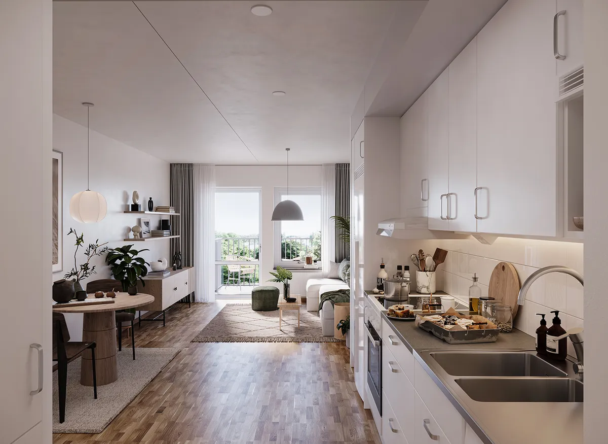 Bäcklösavägen i Uppsala