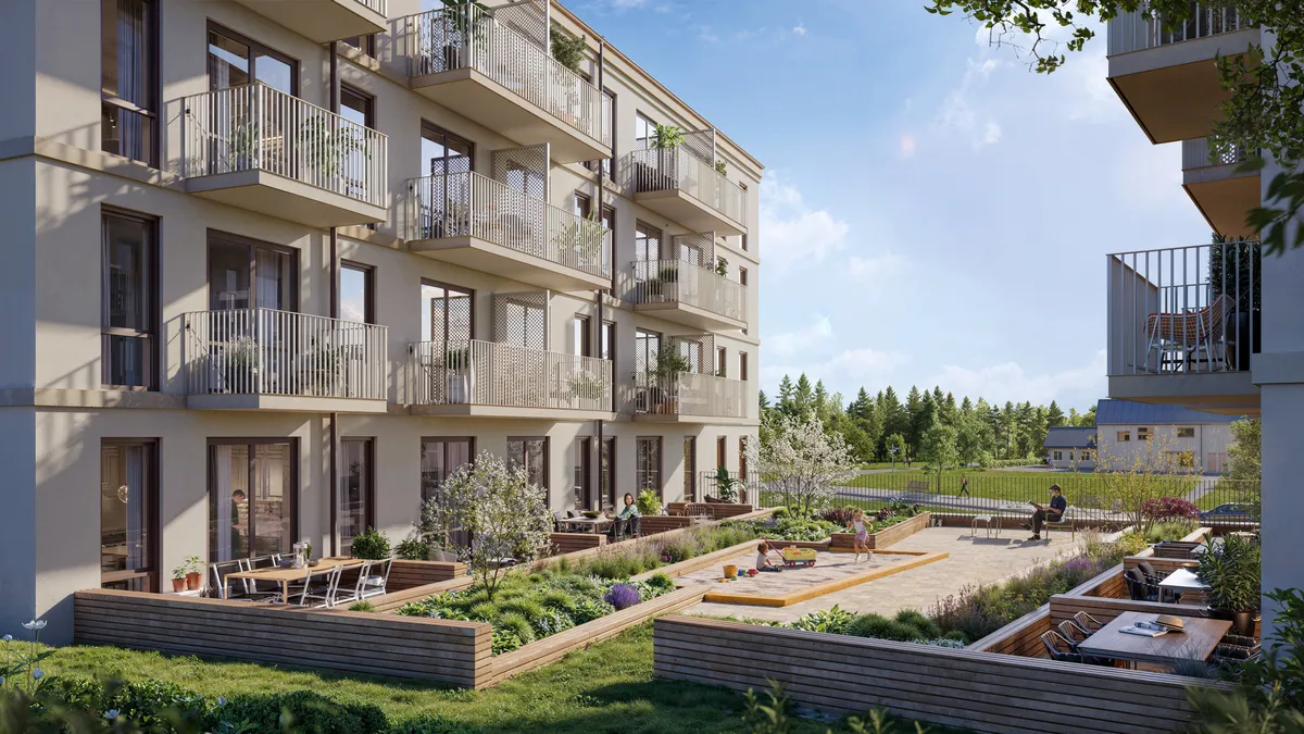 Kristinebergsvägen i Vallentuna