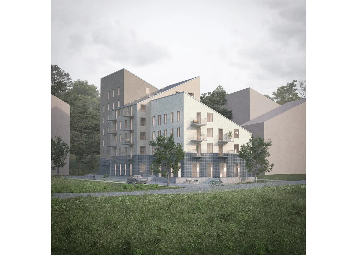 Grenvägen i Gustavsberg