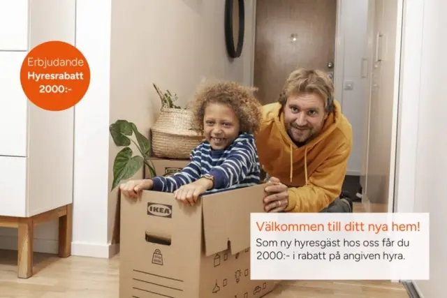 Hyreslägenhet på Katrineholm i katrineholm