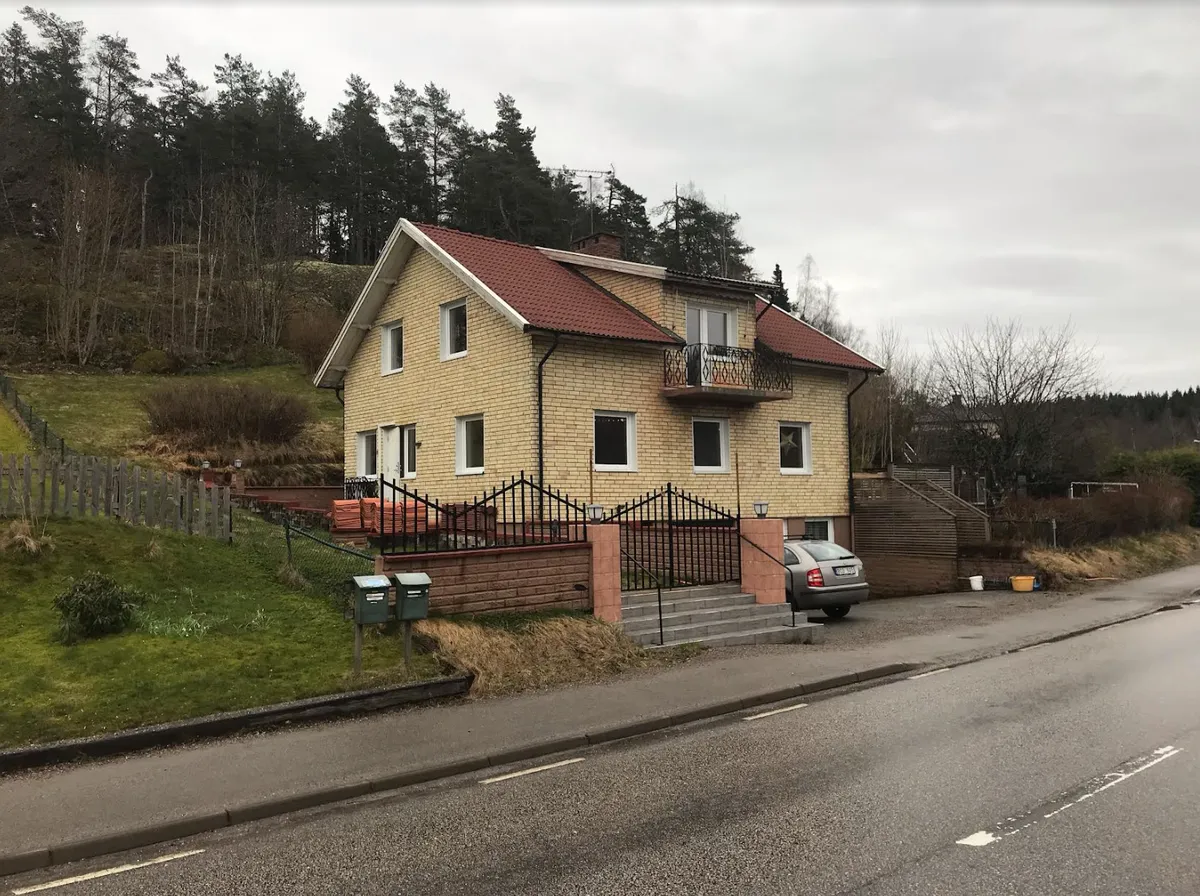 Hus på Vänersborgsvägen i Stigen