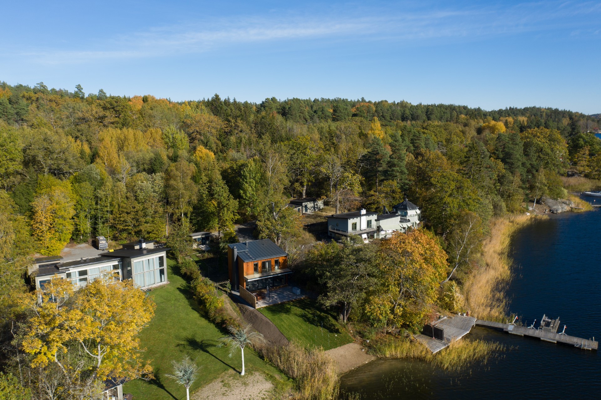 Färjholmsvägen  i Ingarö