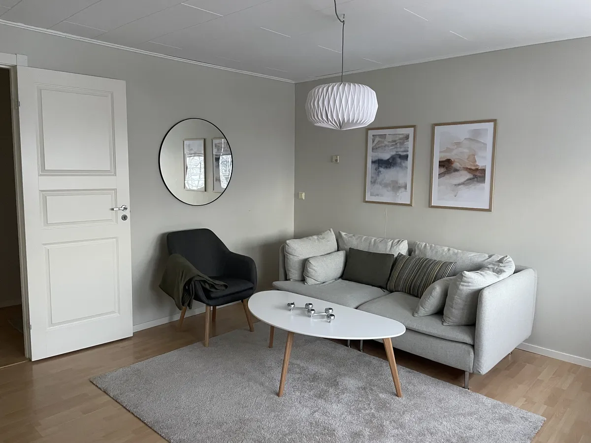 Malmbergsvägen i Gällivare