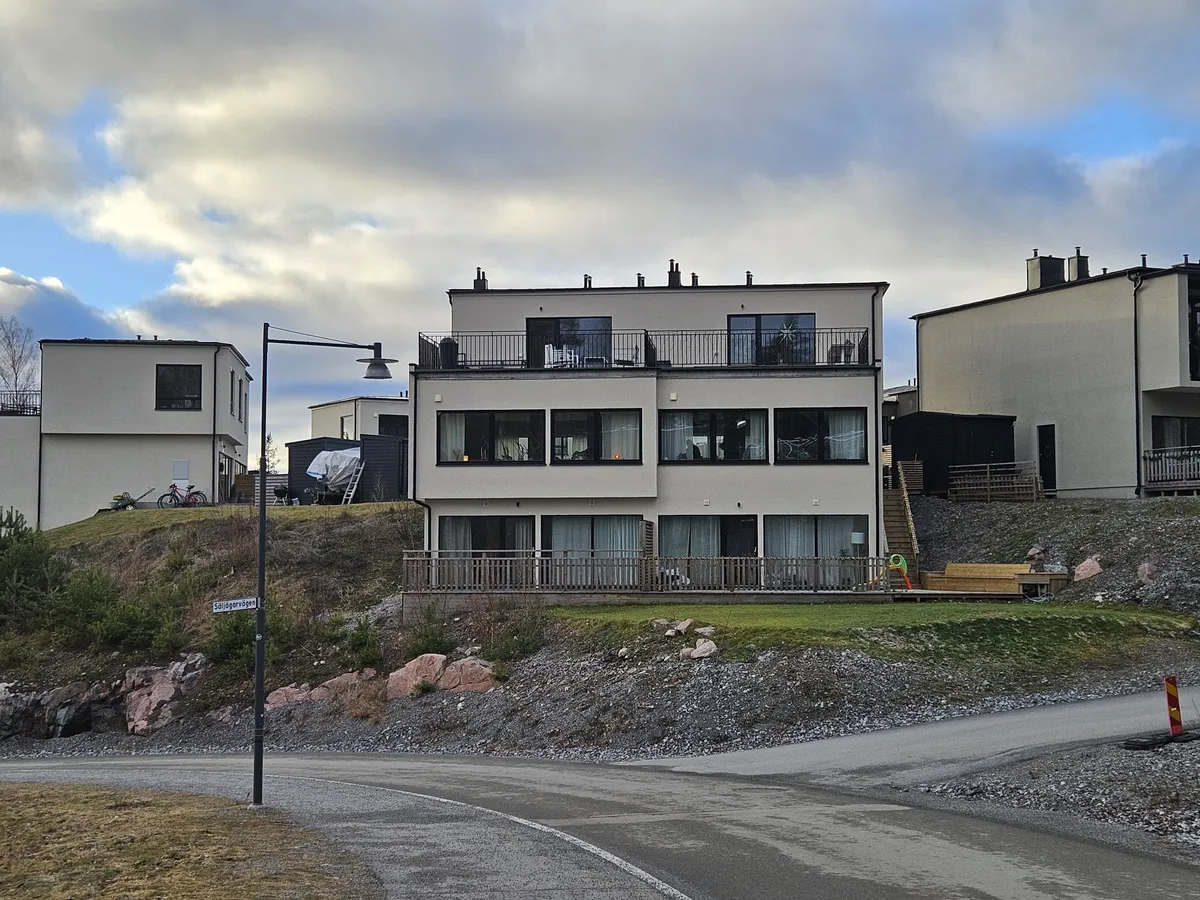 Säljägarvägen i Åkersberga