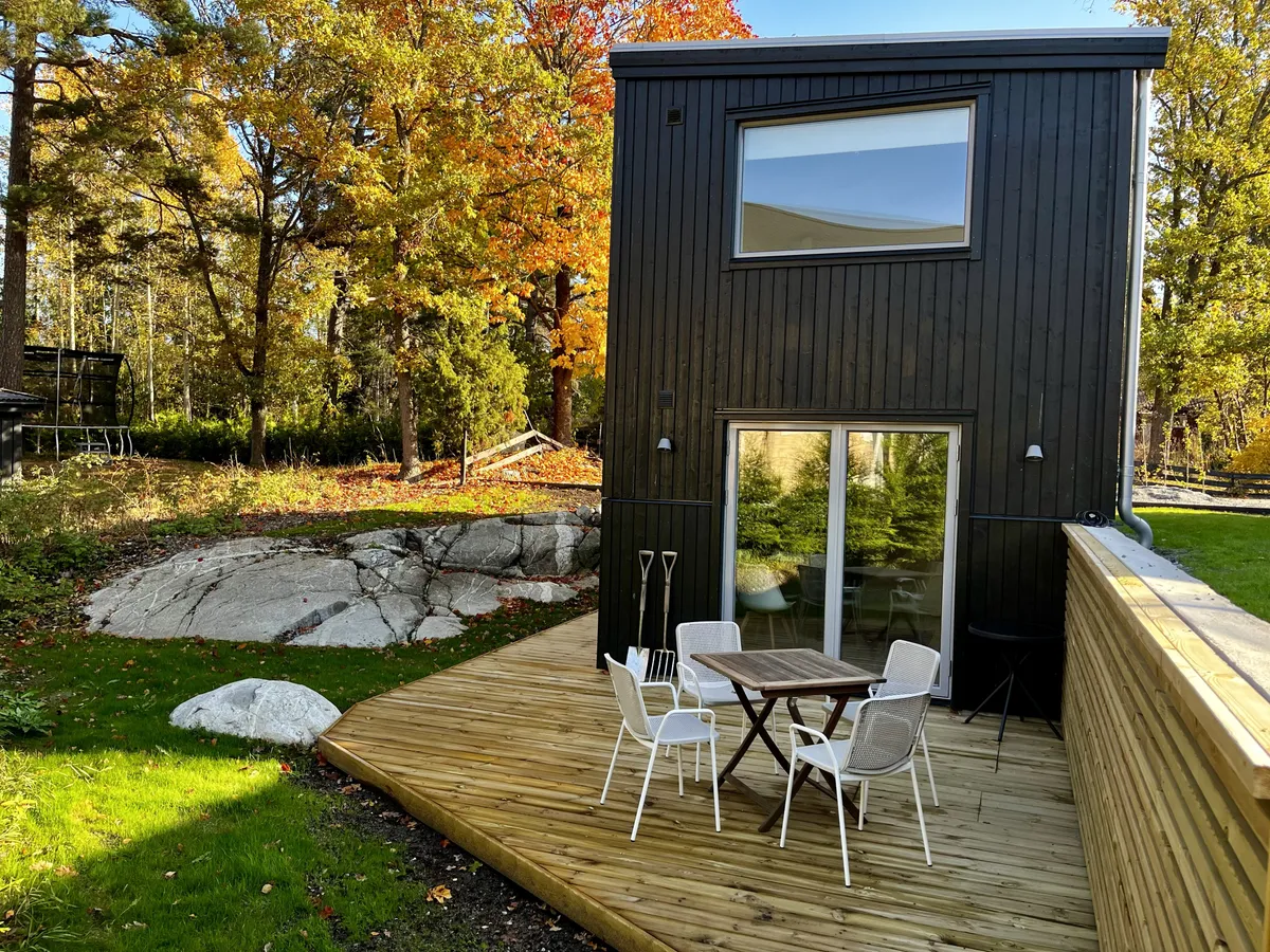 Vråkvägen i Saltsjö-boo