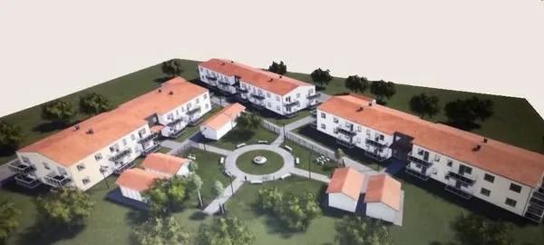 Himmelstadlundsvägen  Kattarp i Kattarp