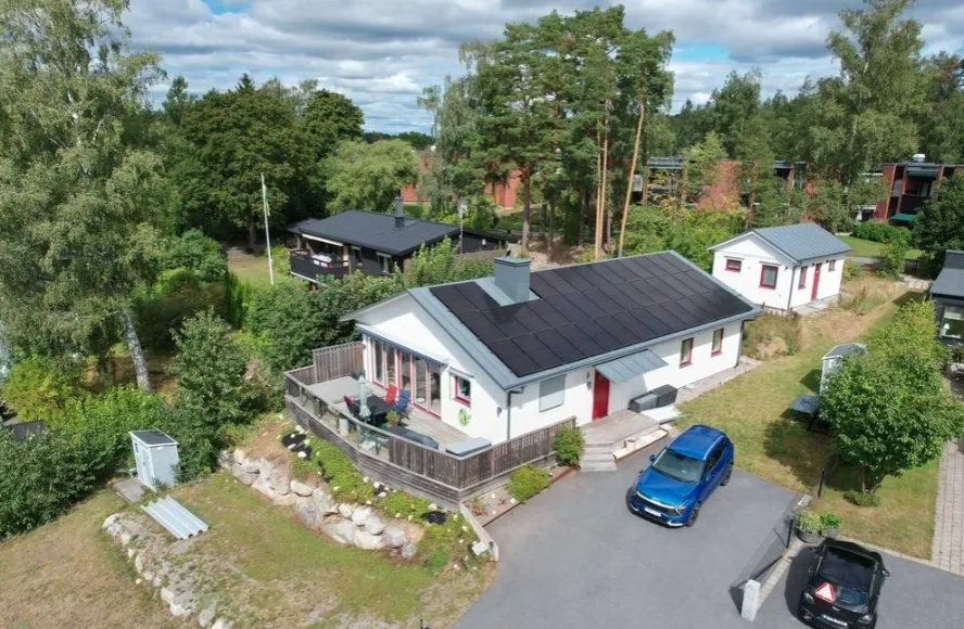 Mörbylundsvägen i Vallentuna