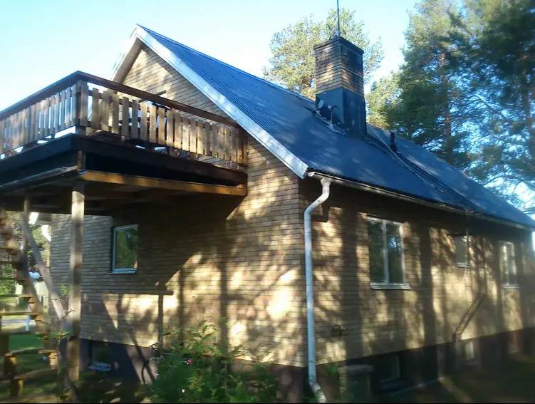 Skolgatan i Moskosel