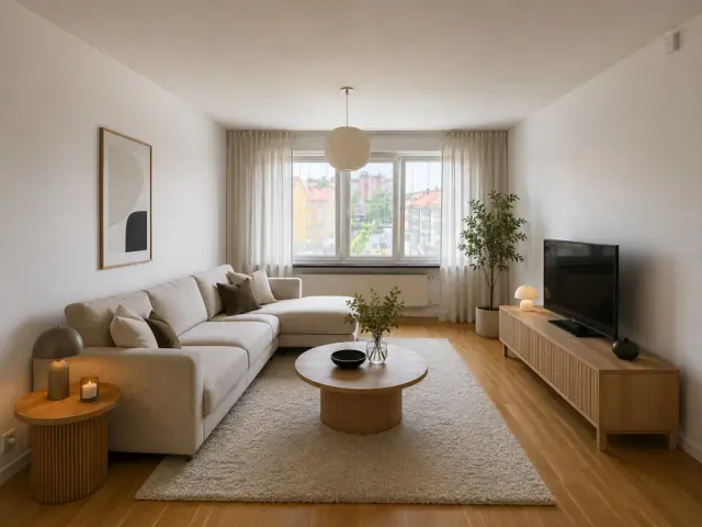 Hyreslägenhet på Sandviken i sandviken