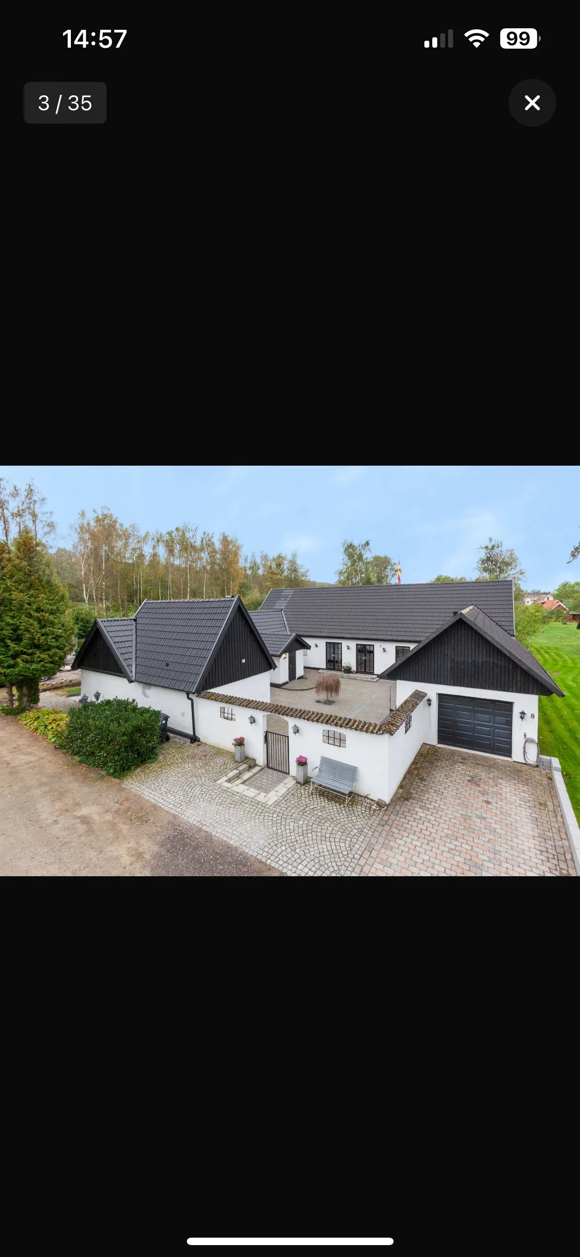 Sandlidsvägen i Sjöbo