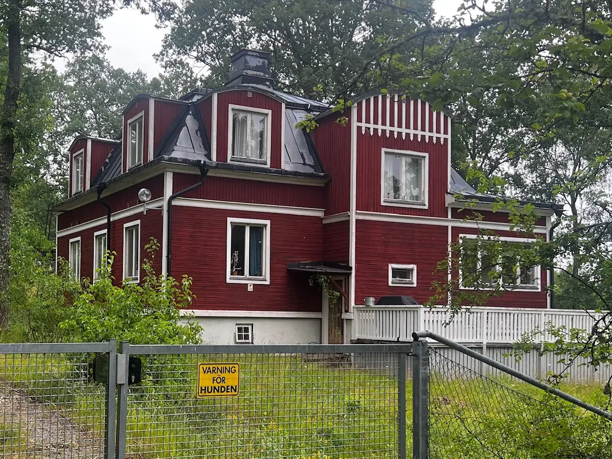 Ådö skogsväg i Bro