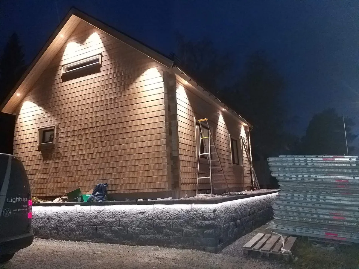 Lövholmsvägen i Piteå