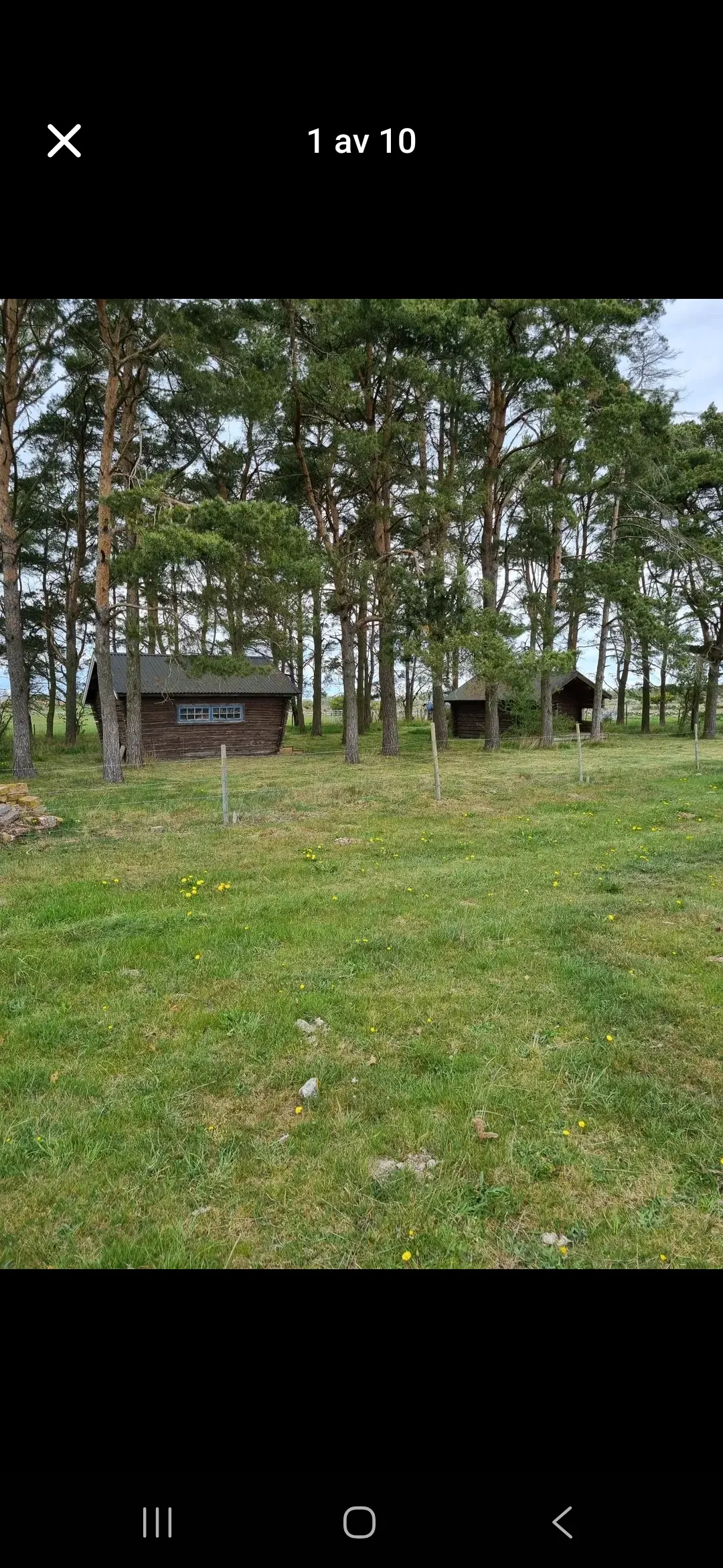 Bröttorp sjögata i Färjestaden